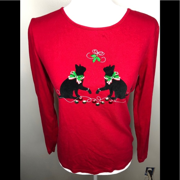 Karen Scott Christmas Shirt 